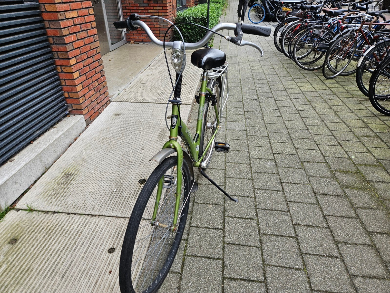 Foto 3 van Batavus dames fiets - Groen, Gebruikt