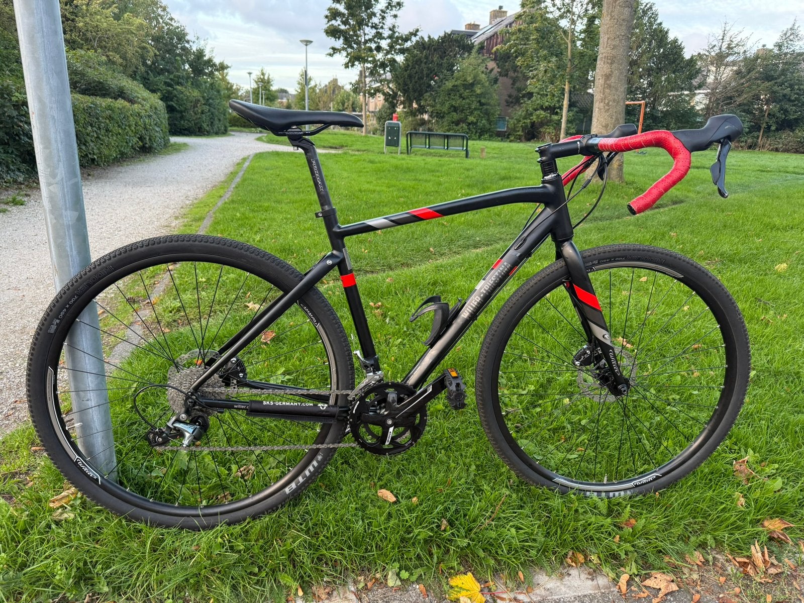 Wilier Triestina gravelbike met schijfremmen, Aluminium, 49 tot 53 cm, Zo goed als nieuw, 15 tot 20 versnellingen