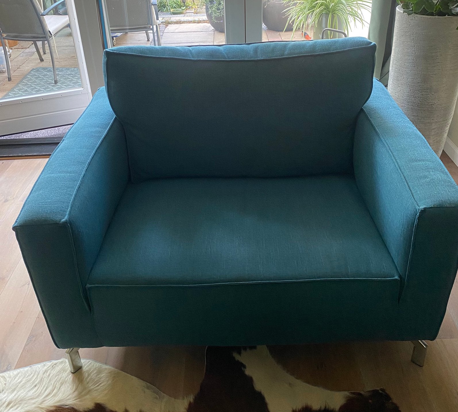 Loveseat, Ophalen, Tweepersoons, 75 tot 100 cm, Zo goed als nieuw