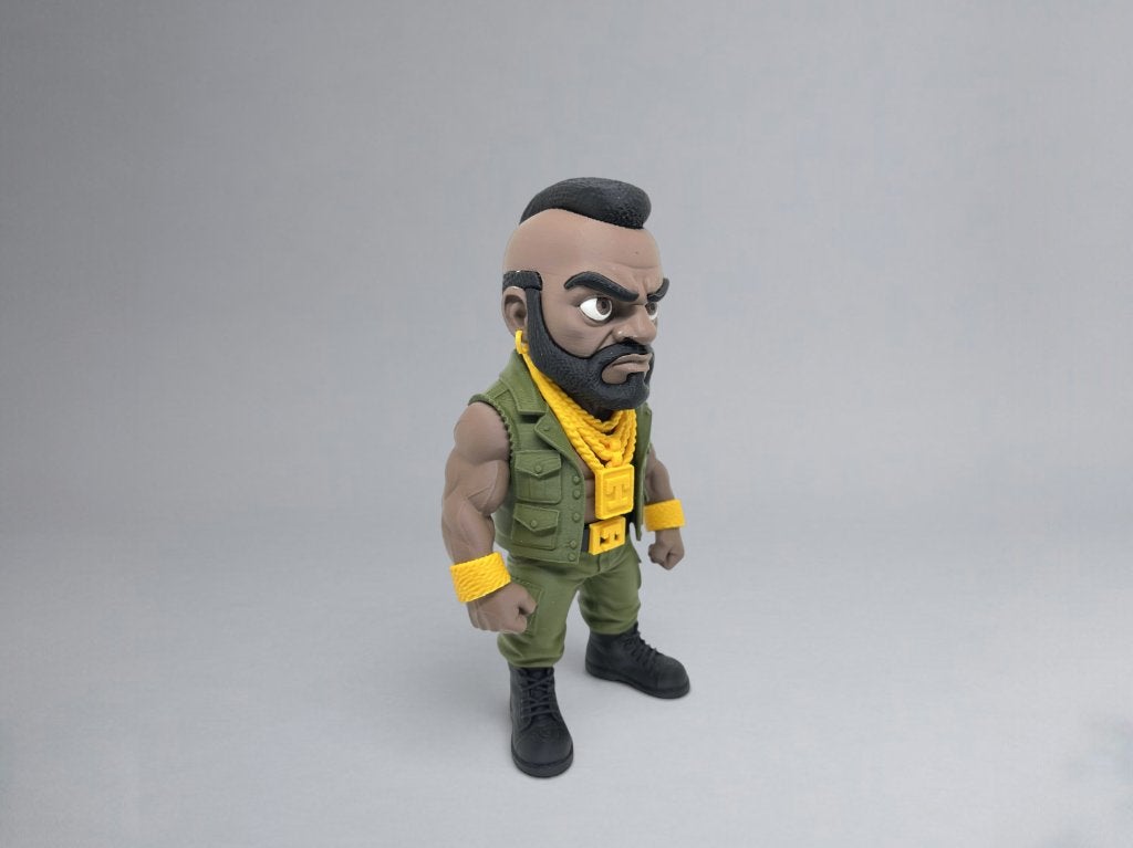 B.A. Baracus – The A‑Team Powerhouse Figurine – 30 cm, Ophalen of Verzenden, Nieuw, Mens