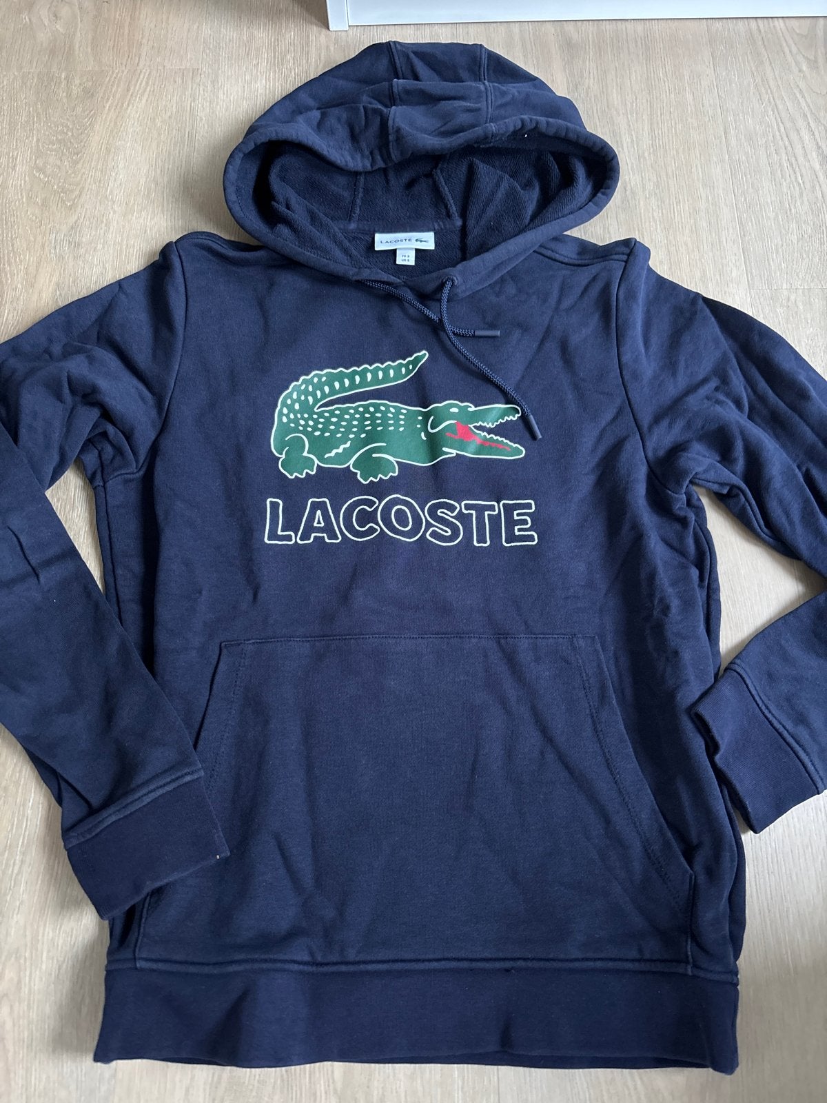 Lacoste hoodie maat S, Kleding | Heren, Ophalen of Verzenden, Zo goed als nieuw, Maat 46 (S) of kleiner, Blauw