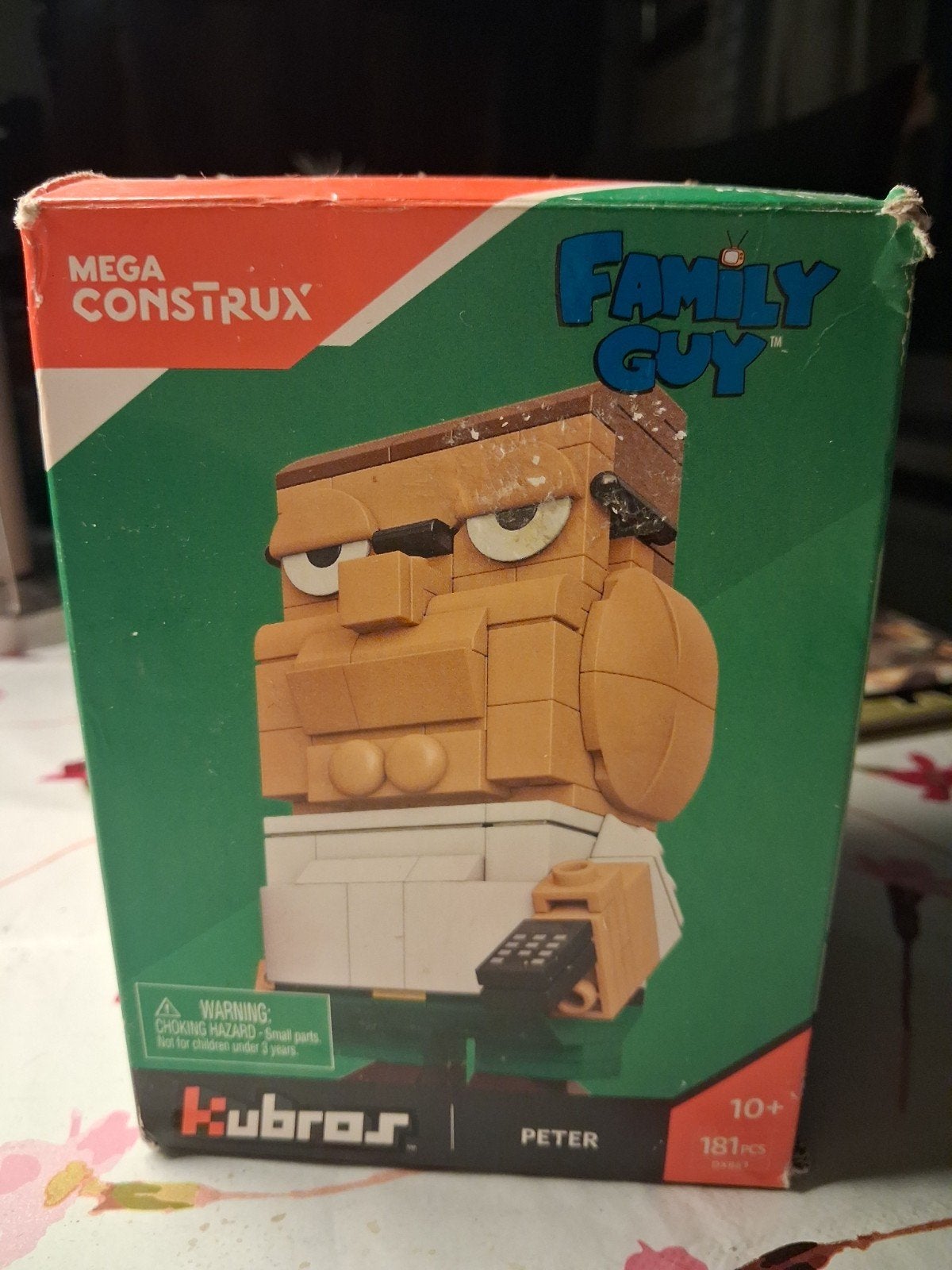 Kubros - Mega Construx - Peter Griffin, Ophalen of Verzenden, Zo goed als nieuw