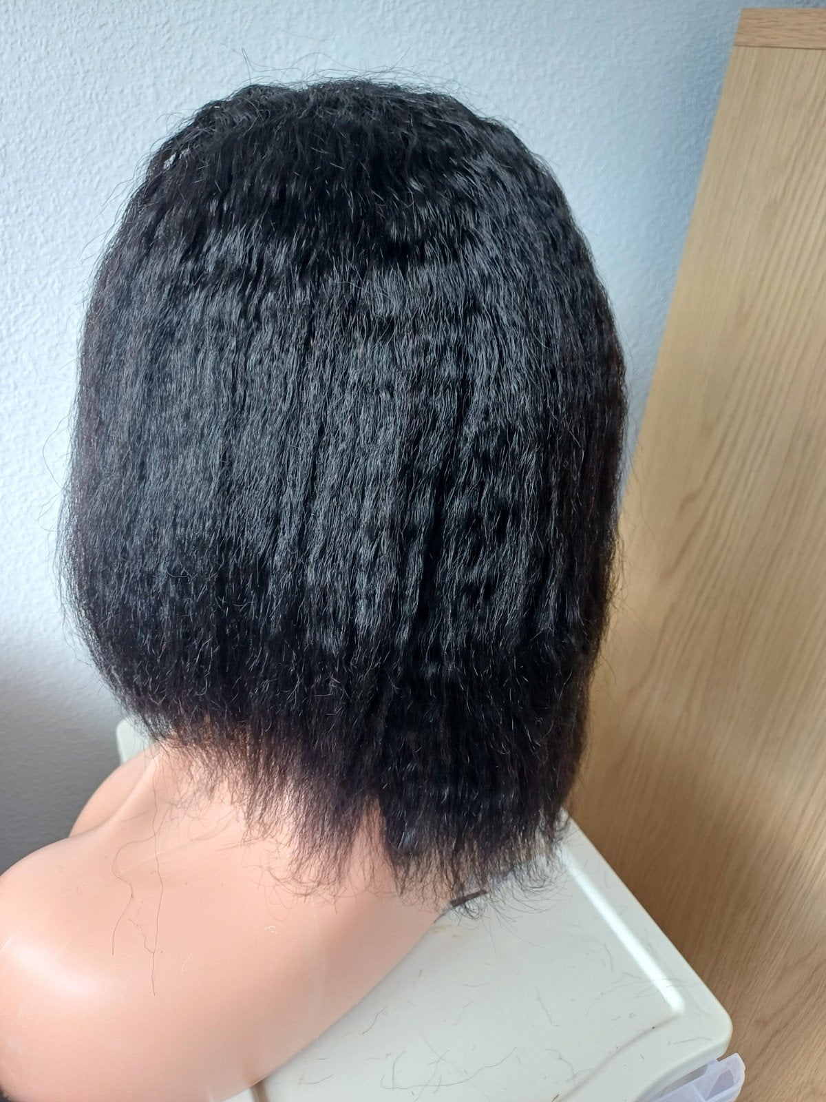 12 inch headband wig / pruik 100% menselijke haar, Ophalen of Verzenden, Nieuw, Pruik of Haarverlenging