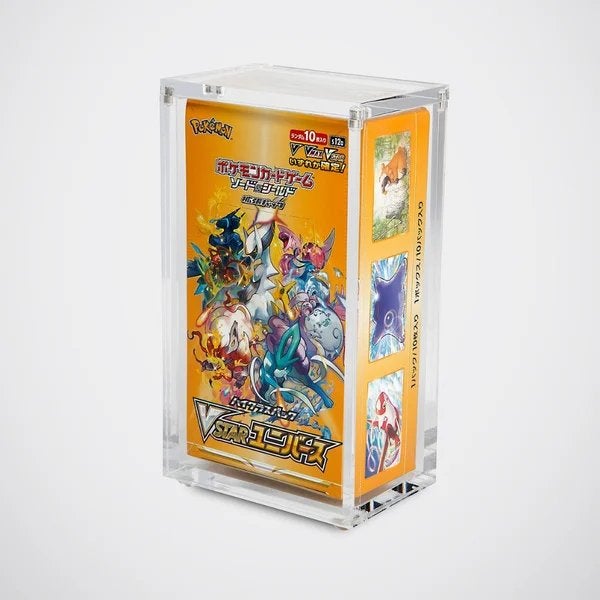 Acryl Magnetic Case Japanse  Pokémon Boosterbox (Small), Ophalen of Verzenden, Zo goed als nieuw, Boosterbox