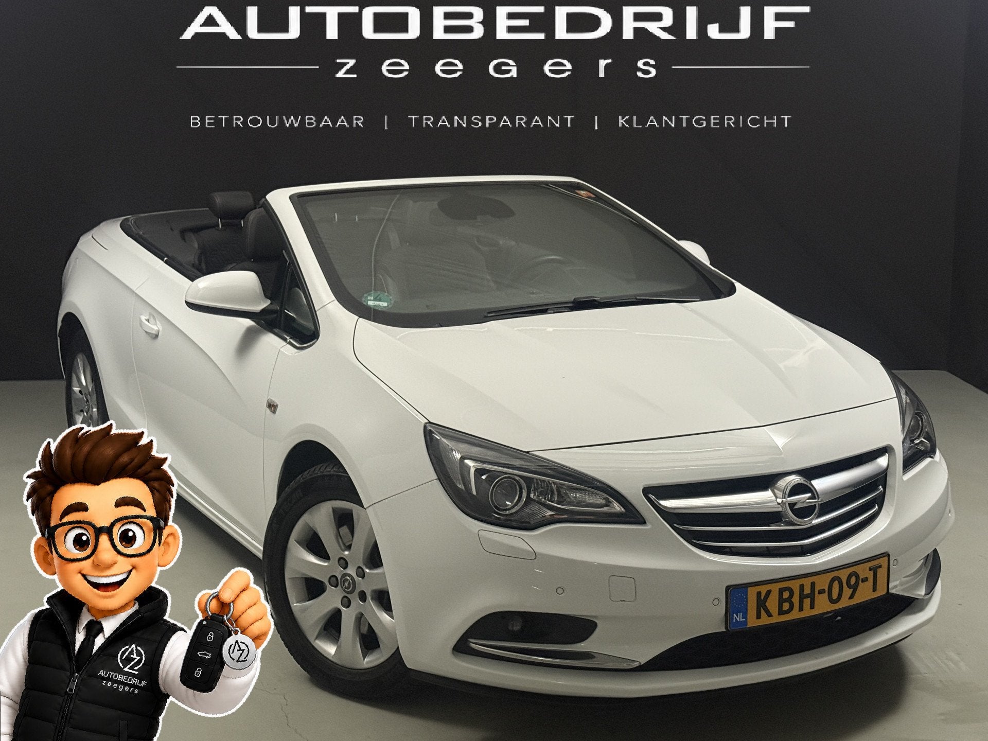 Opel Cascada 1.6 Turbo Cosmo Automaat*Super leuk *, Auto's, Opel, Gebruikt, Euro 6, 4 cilinders, Cabriolet