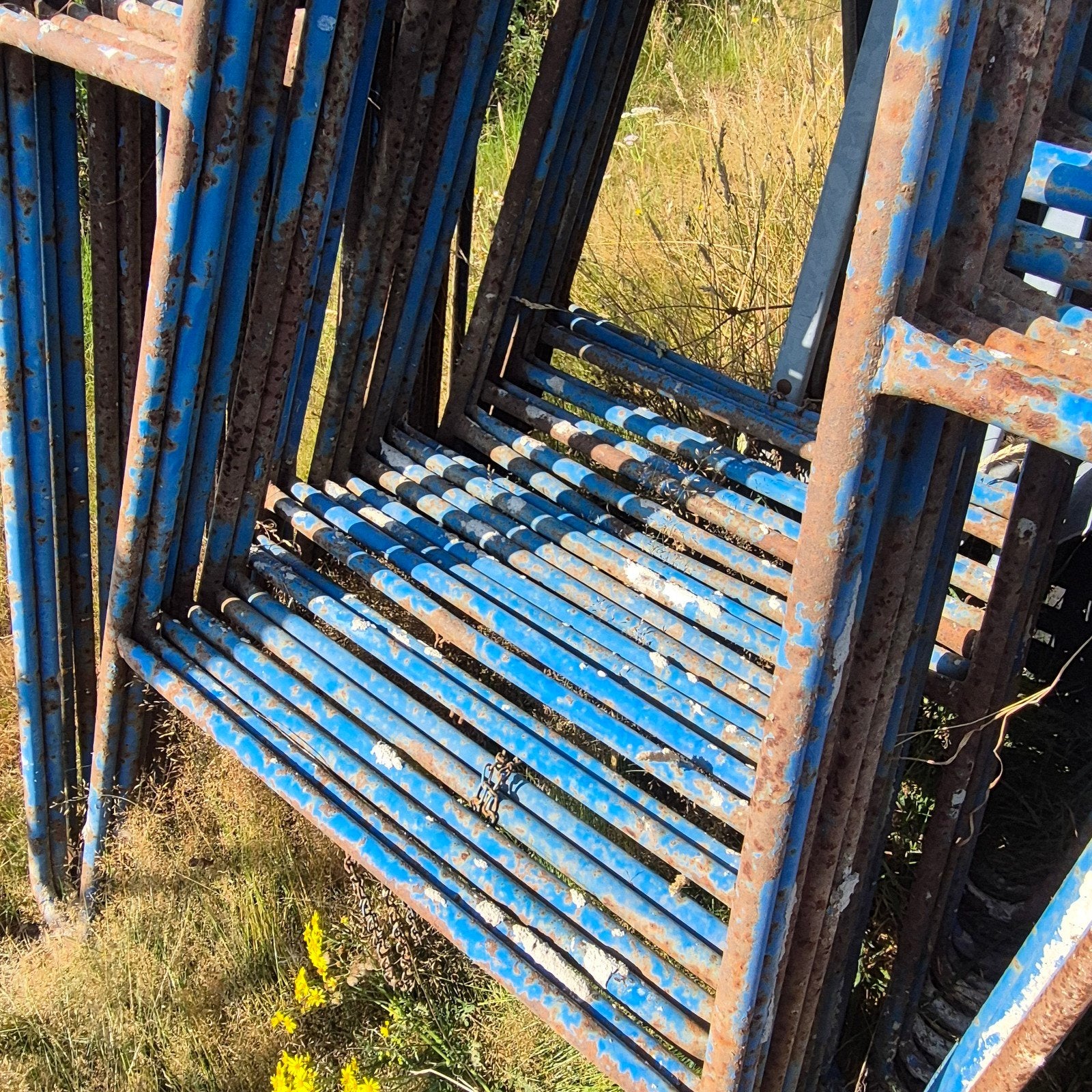 15 hoge schragen 150 hoog, Ophalen of Verzenden, Overige typen, Minder dan 2 meter