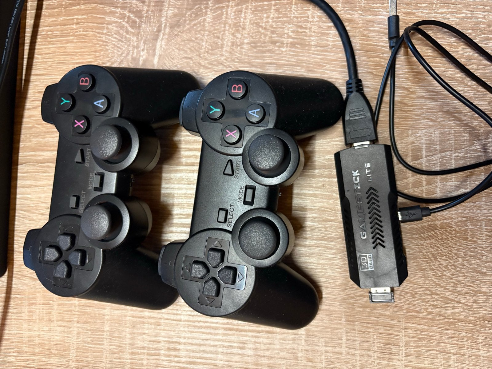 GameStick Lite met 2 controllers, Ophalen of Verzenden, Overige merken, Gebruikt