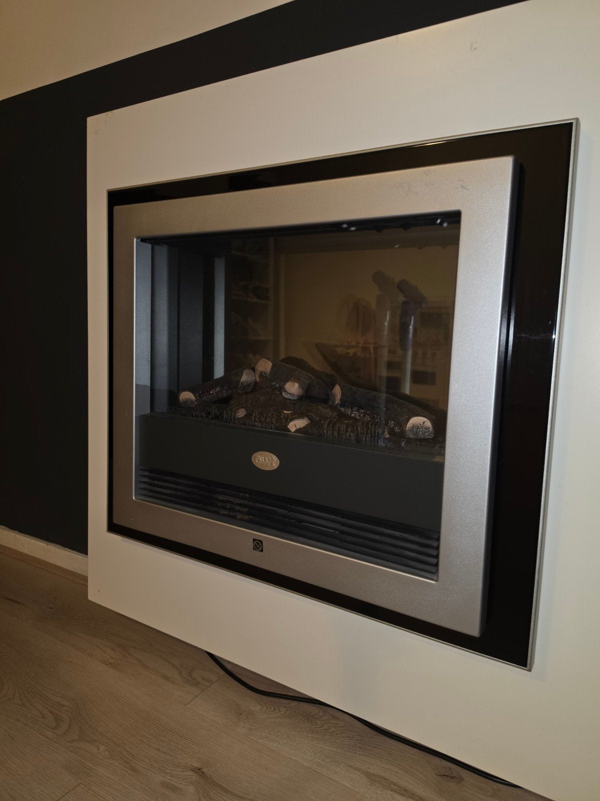 EWT Dimplex SP16 Optiflame elektrische inbouwhaard, Ophalen, Zo goed als nieuw, Elektrische haard