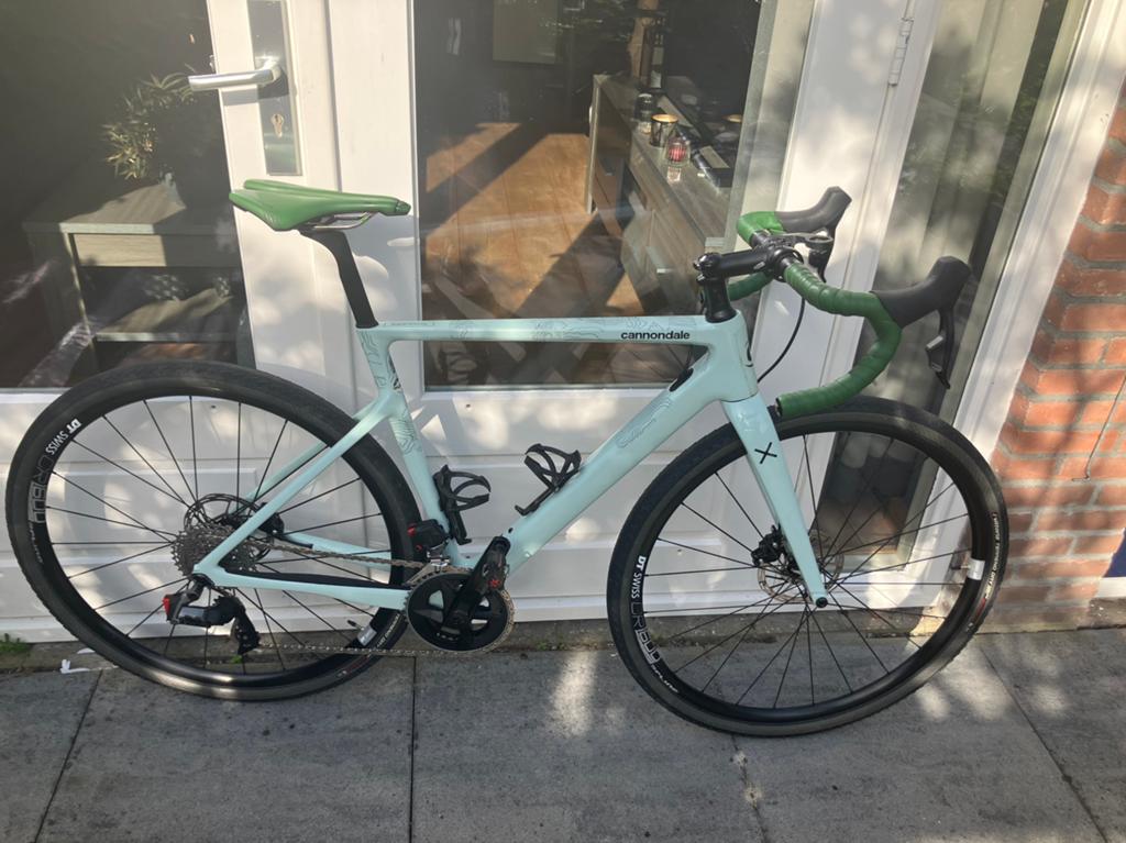 Cannondale Supersix EVO SE (Gravelbike), Fietsen en Brommers, Carbon, Zo goed als nieuw, Meer dan 20 versnellingen, Schijfrem