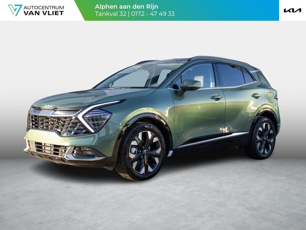 Kia Sportage 1.6 T-GDi Plug-in Hybrid AWD DynamicPlusLine |, Auto's, Kia, Automaat, Euro 6, 4 cilinders, Blauw