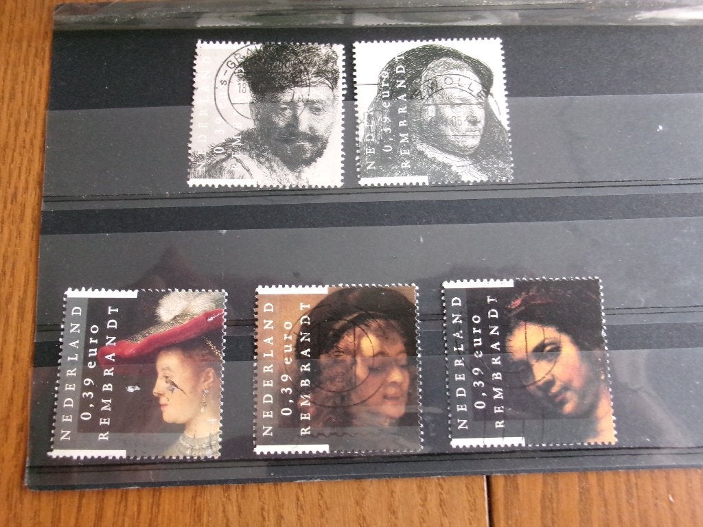 2006 - set rembrandt (133e), Postzegels en Munten, Verzenden, Gestempeld
