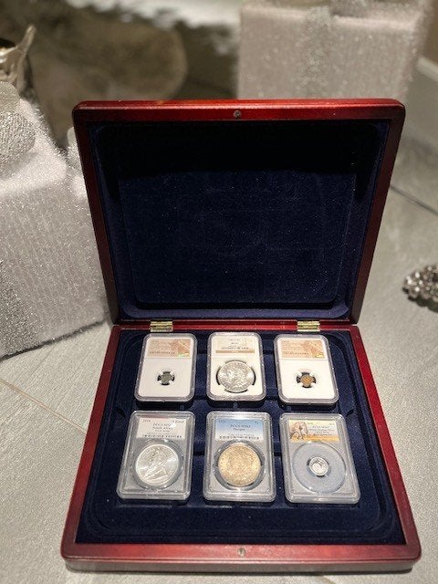 SPOED! Top verzameling PCGS/NGC verzamelingsmunten in Slabbs, Postzegels en Munten, Munten | Amerika, Ophalen of Verzenden, Noord-Amerika