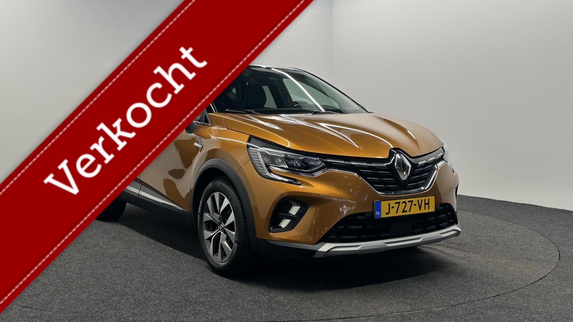 Renault Captur 1.0 TCe 100 Bi-fuel LPG Intens CARPLAY NAVI E, Auto's, Voorwielaandrijving, 101 pk, Gebruikt, Euro 6
