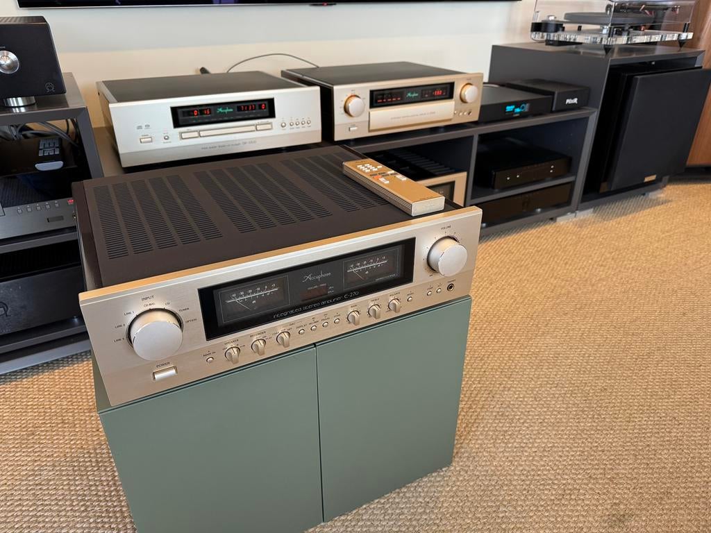 Accuphase E-270 versterker, Overige merken, Studiorispens@me.com, Ophalen of Verzenden, 120 watt of meer