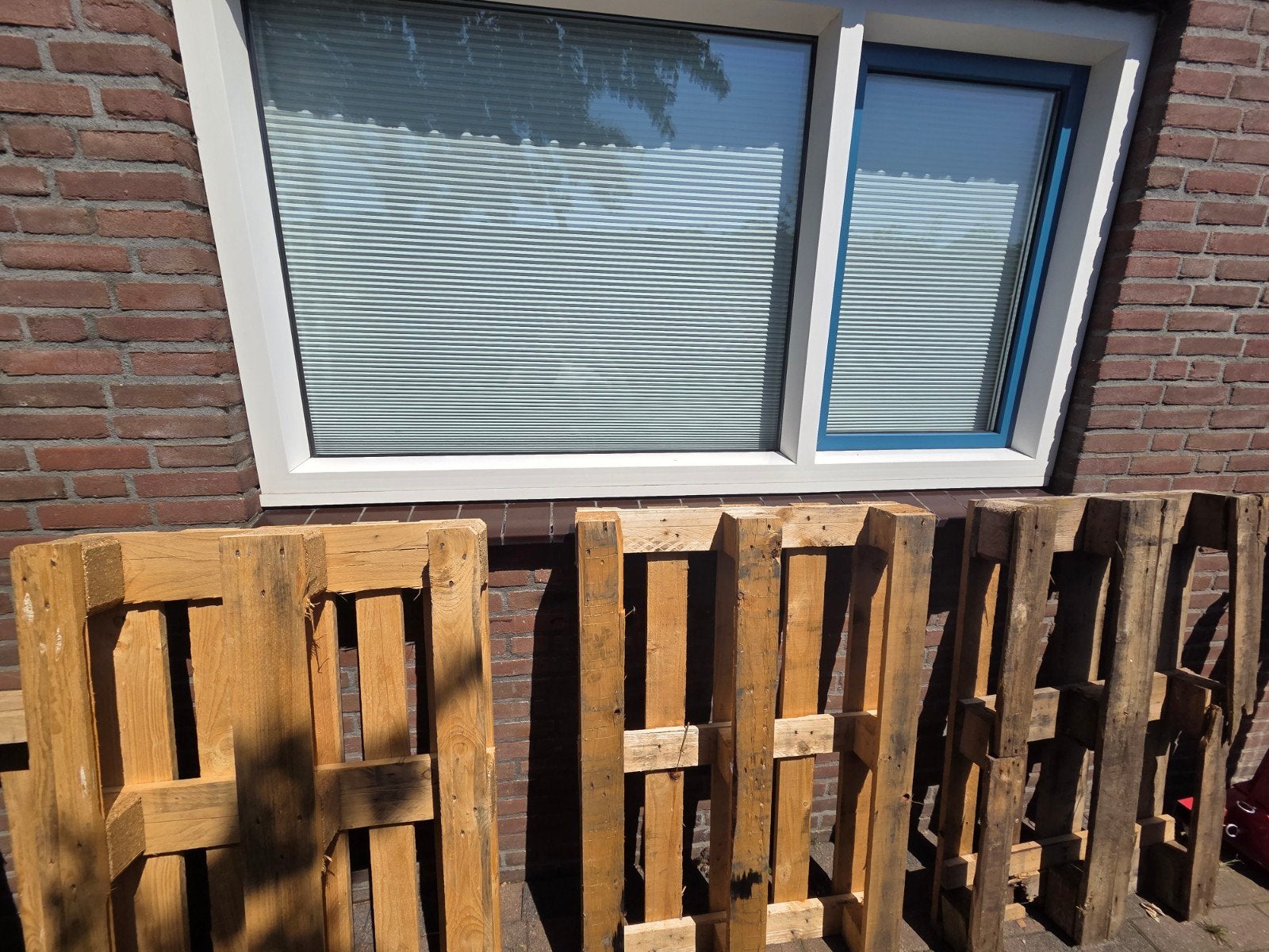 Pallet hout gratis op te halen, Doe-het-zelf en Verbouw, Kozijnen en Schuifpuien, Ophalen, Hout, 75 tot 150 cm, Raamkozijn