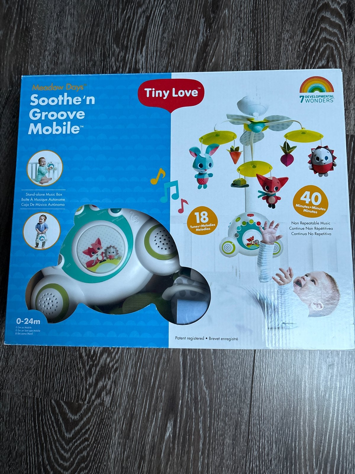 Tiny Love Soothe 'n Groove Mobiel - Zo goed als nieuw, Ophalen of Verzenden, Zo goed als nieuw, Mobiel, Met licht