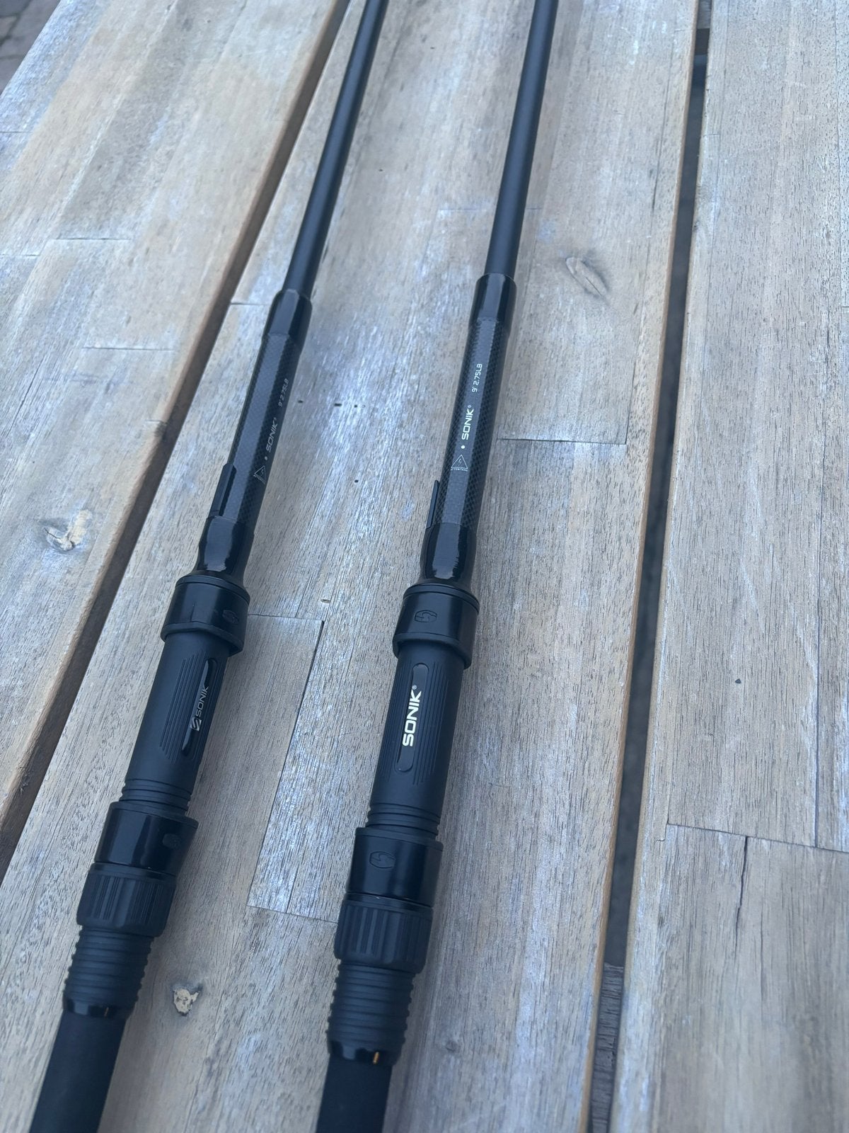 2x Sonik Xtractor 9ft 2.75lb- Nieuw & uitschuifbaar, Watersport en Boten, Ophalen of Verzenden, Zo goed als nieuw, Werphengel