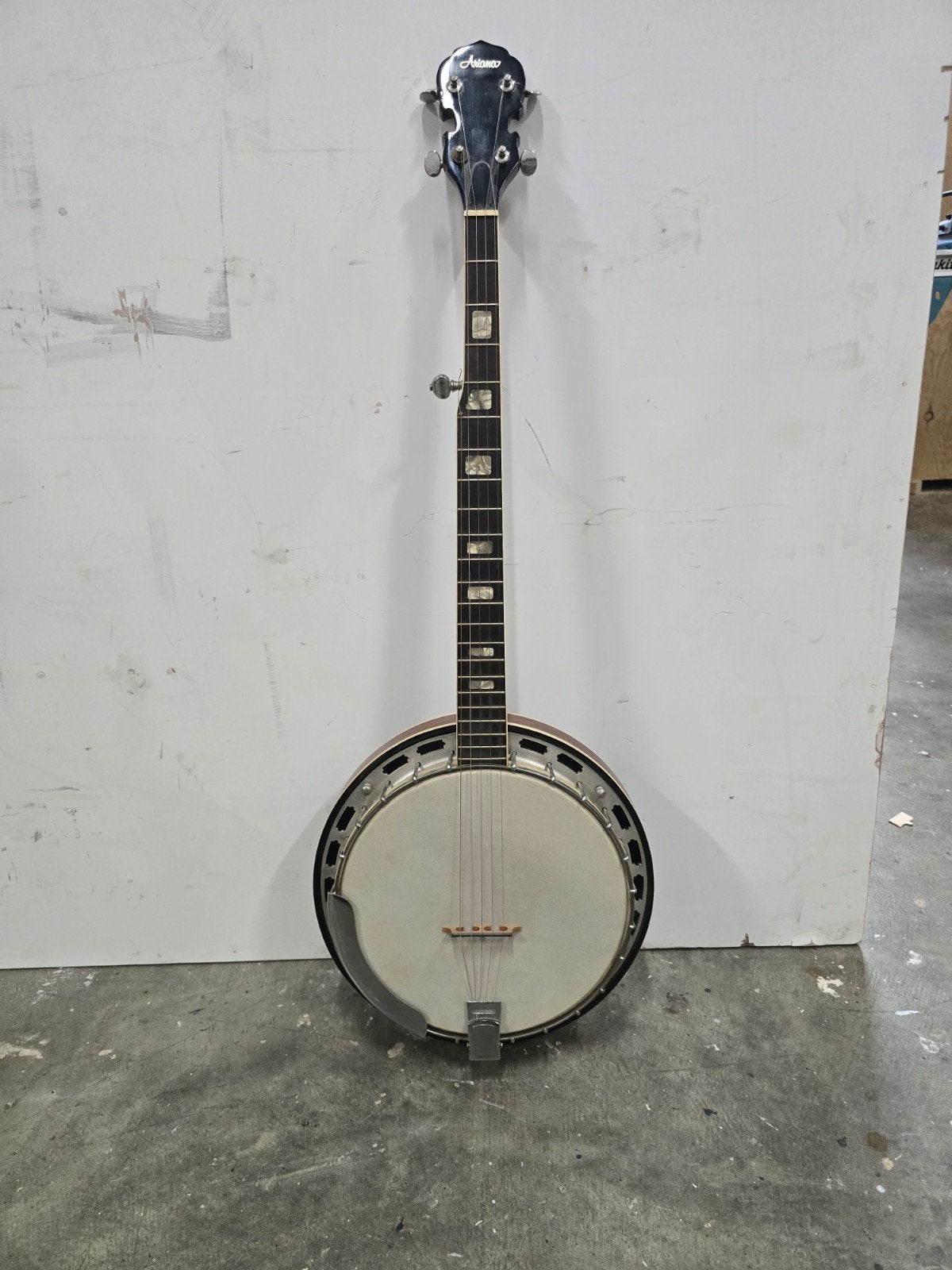 Vintage Ariano 5-Snarige Banjo – Made in Japan – Jaren '70, Muziek en Instrumenten, Snaarinstrumenten | Banjo's, Gebruikt, Tenorbanjo