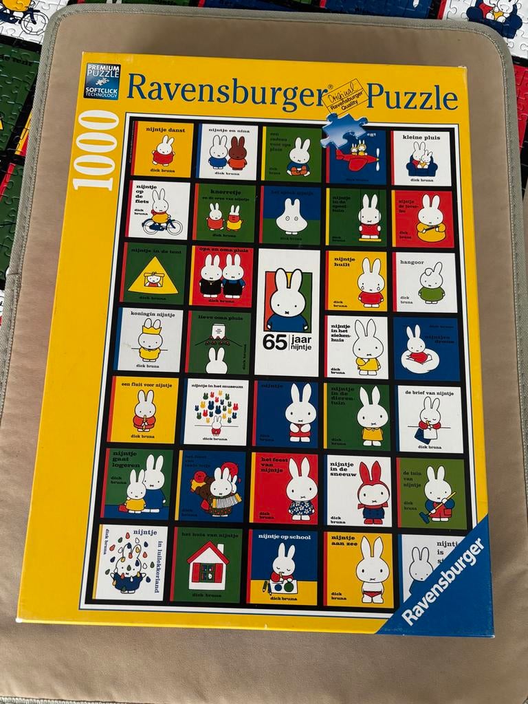 Nijntje puzzel 1000 stukjes Ravensburger compleet, Ophalen of Verzenden, Meer dan 50 stukjes, Gebruikt, 6 jaar of ouder