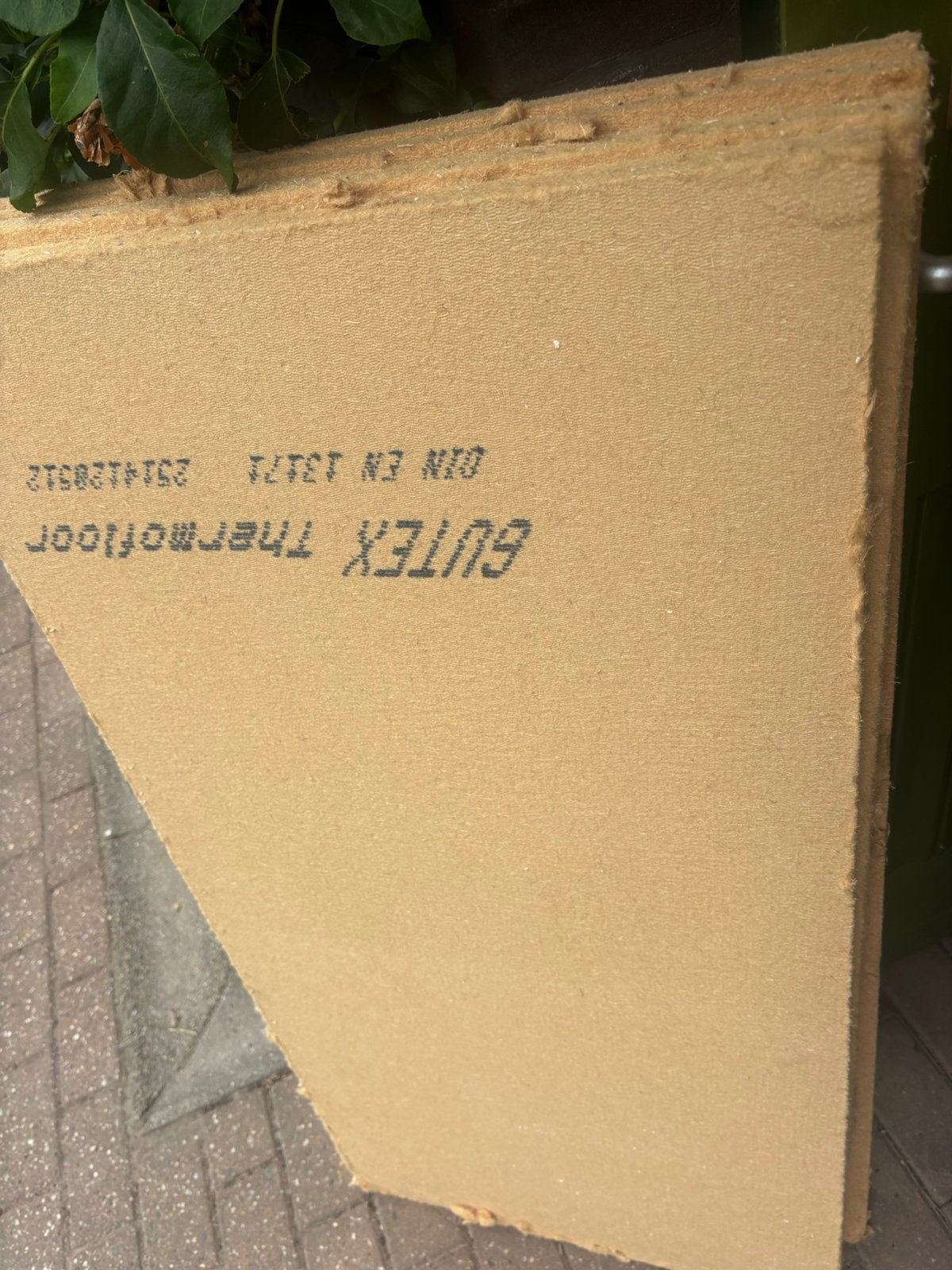 Vloerisolatie - Gutex thermofloor platen, Ophalen, Doos, 100 cm of meer, Minder dan 35 cm