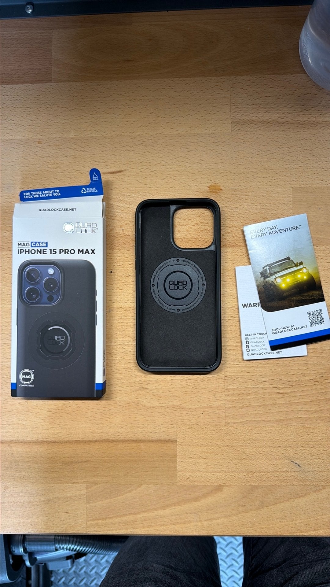 Quadlock Mag case iphone 15 pro max, Ophalen of Verzenden, Zo goed als nieuw
