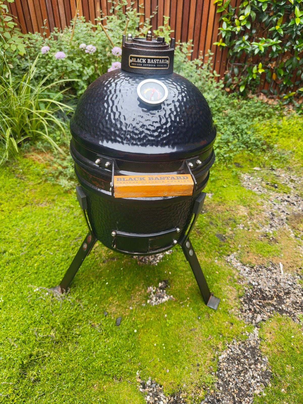 The Bastard Kamado mini – incl. gietijzeren rooster, convect, Ophalen, Gebruikt, The Bastard, Met accessoires