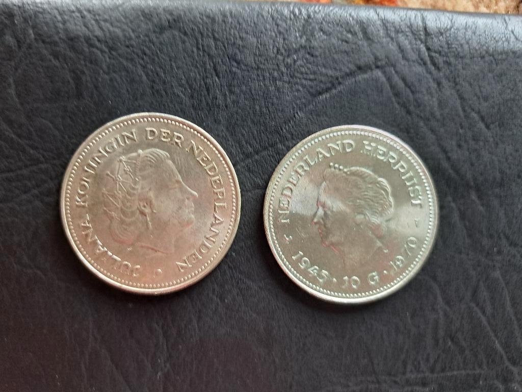 munten, Koningin Juliana, Zilver, Ophalen of Verzenden, Losse munt