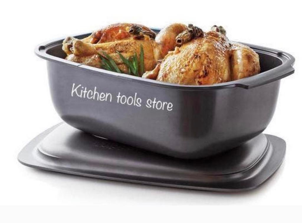 Tupperware XL ultra pro 5,7 L met 1,2L deksel ovenbak, Ophalen of Verzenden, Nieuw, Schaal