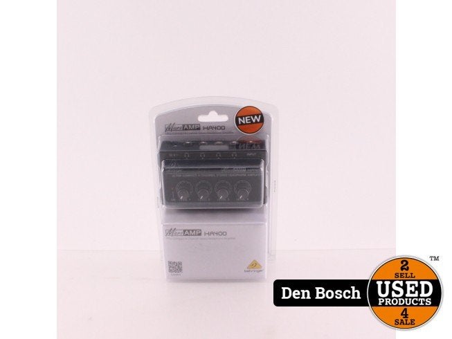 Behringer MicroAMP HA400 | Nieuw, Behringer, Nieuw, Support@behringer.com, Behringer (Music Tribe)
MusikhausstraÃŸe 1
94060 Pocking
Germany
