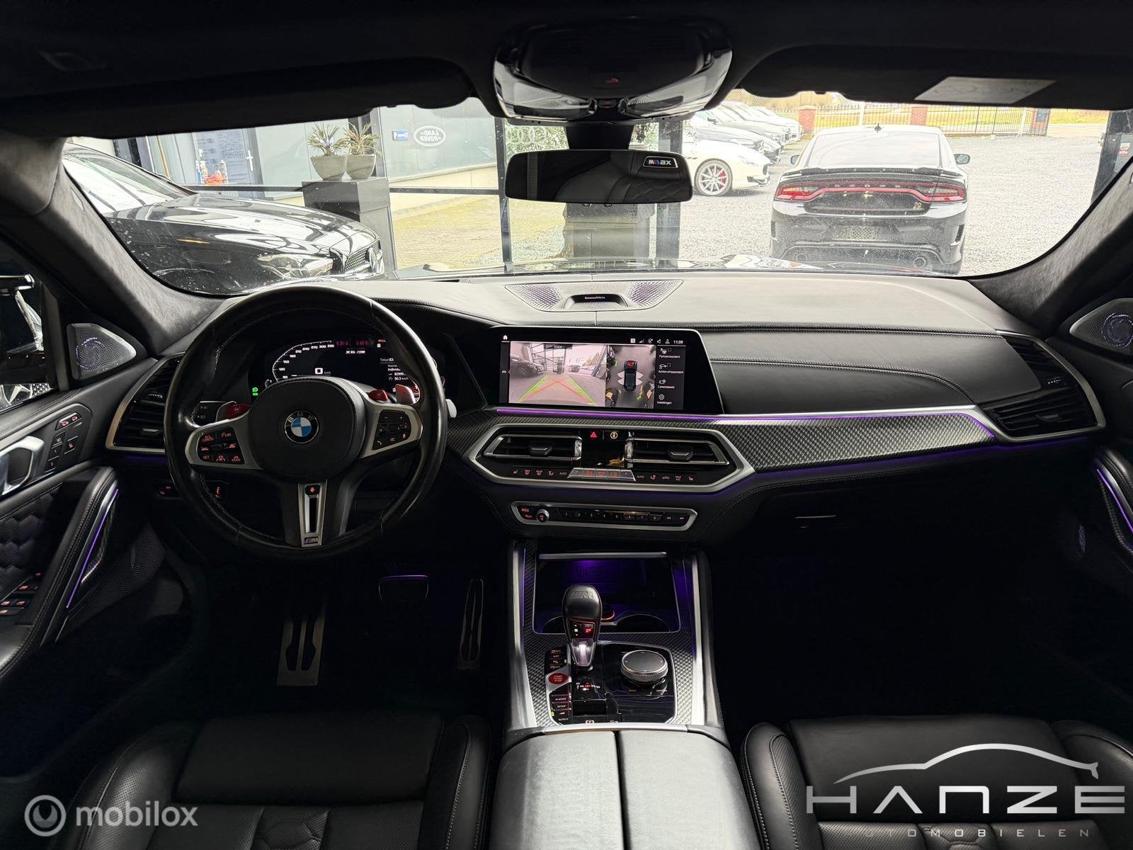 BMW X6M Competition F96|Sky-lounge|HUD|Pano|Maxton|B&W|Laser, Auto's, Automaat, Dealer onderhouden, Gebruikt, 4395 cc