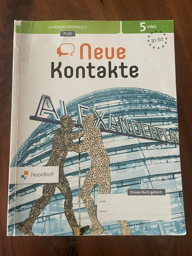 Neue kontakte 5 VWO Duits, Ophalen of Verzenden, Zo goed als nieuw, VWO, Duits