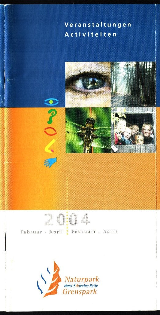 Natuurpark Maas-Swalm-Nette activiteiten 2004 (BW 14), Fiets- of Wandelgids, Europa, Ophalen of Verzenden, Gelezen