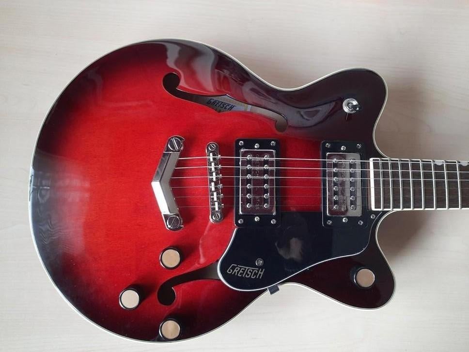 Gretsch G2655 semi-electrische gitaar hollow body, Muziek en Instrumenten, Ophalen of Verzenden, Zo goed als nieuw, Hollow body