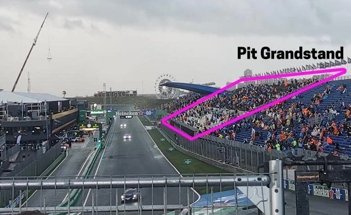 1x PIT grandstand Formule 1 Dutch GP Zandvoort za + zondag, Eén persoon