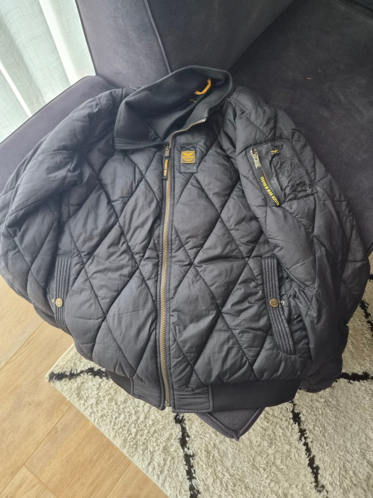 pme jas in goede staat, Kleding | Heren, Jassen | Winter, Zwart, Overige maten, Ophalen of Verzenden, Zo goed als nieuw