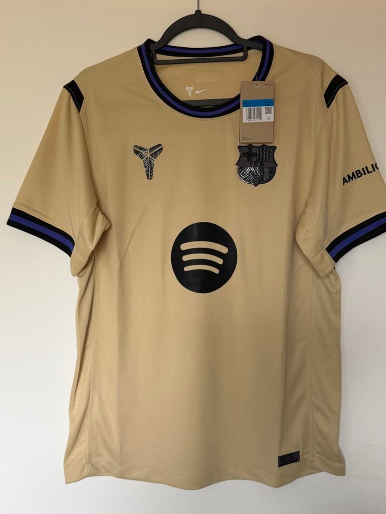 Barcelona 2025/26 Uitshirt – Goud Beige – Maat M – Nieuw, Maat M, Verzenden, Nieuw, Shirt