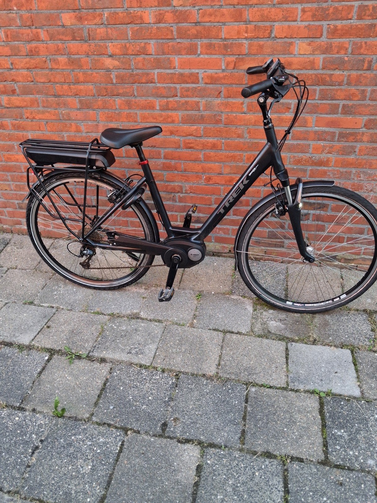 Trek Garda 53 cm met nieuwe handvaten en standaard, 51 tot 55 cm, Ophalen, Gebruikt, Overige merken