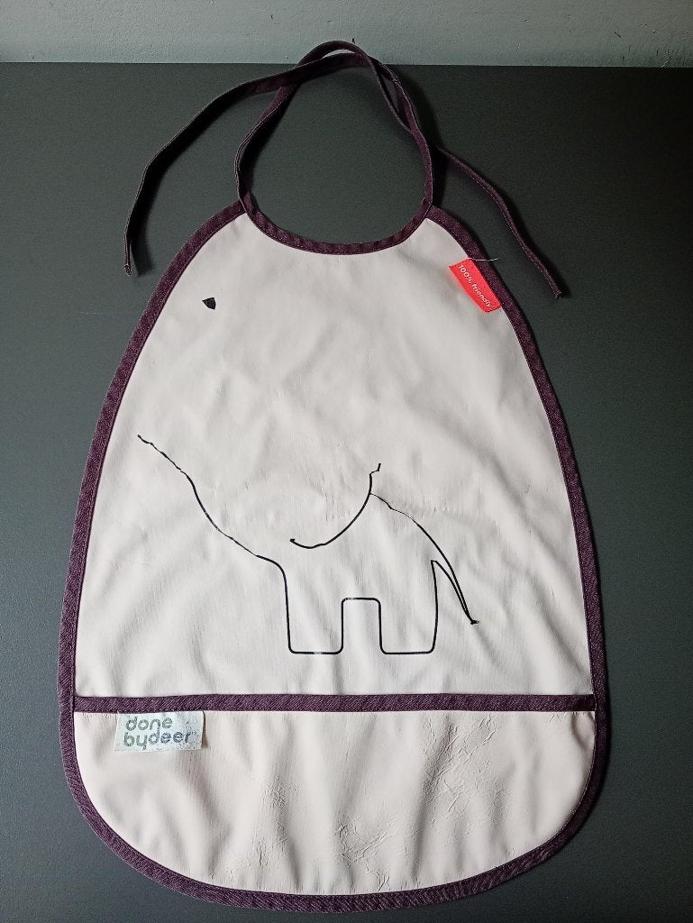 Done byDeer slab met olifant print roze