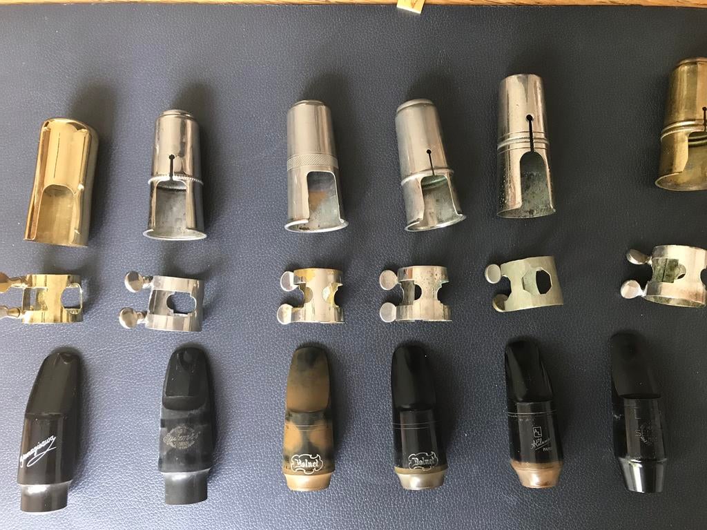 Mondstukken sopraan saxofoon, Ophalen of Verzenden, Gebruikt, Houtblazer