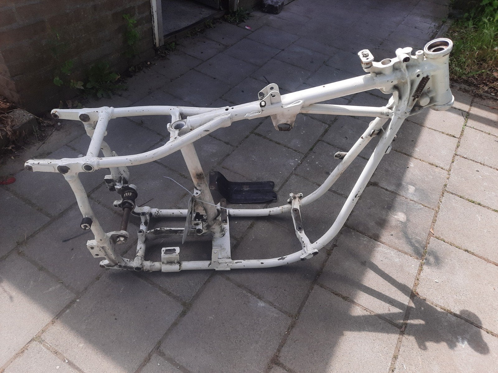 flt tourglide 79 frame blauweplaat, Motoren, Ophalen