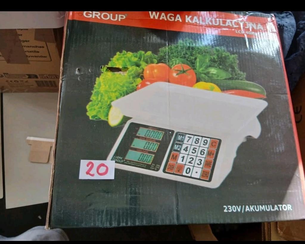 Weegschaal voor de markt etc. (NIEUW) alle 2 kanten, Ophalen of Verzenden