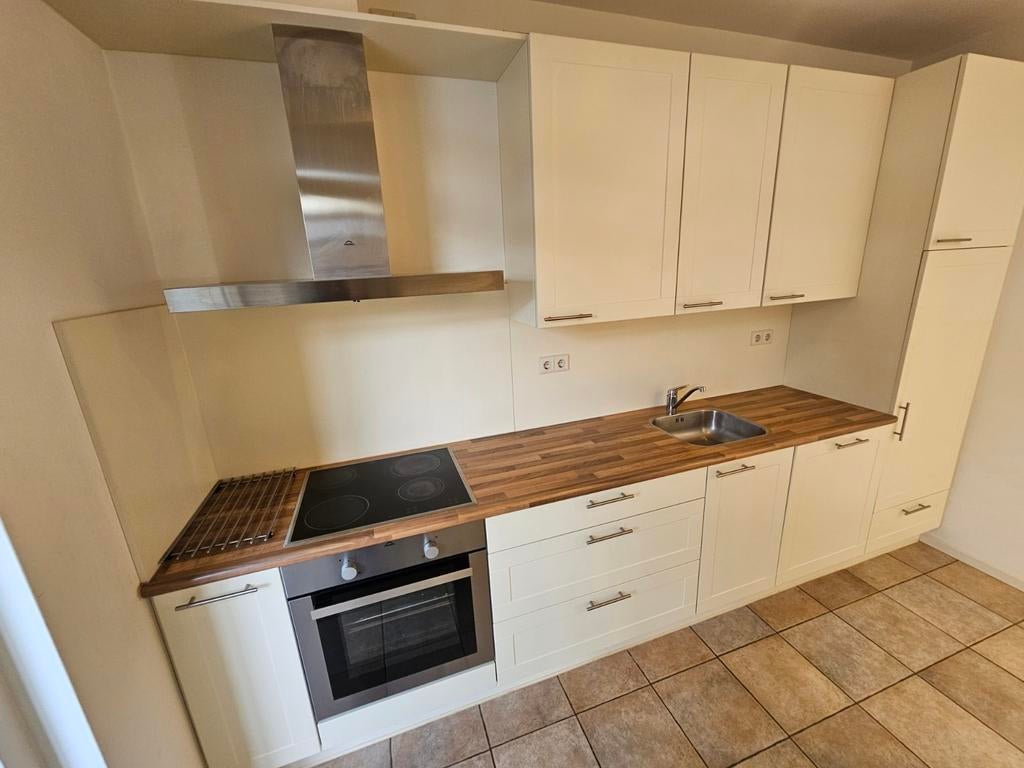 Complete keuken met inbouwapparatuur, Ophalen, Gebruikt, Enkelwandige keuken, Hout