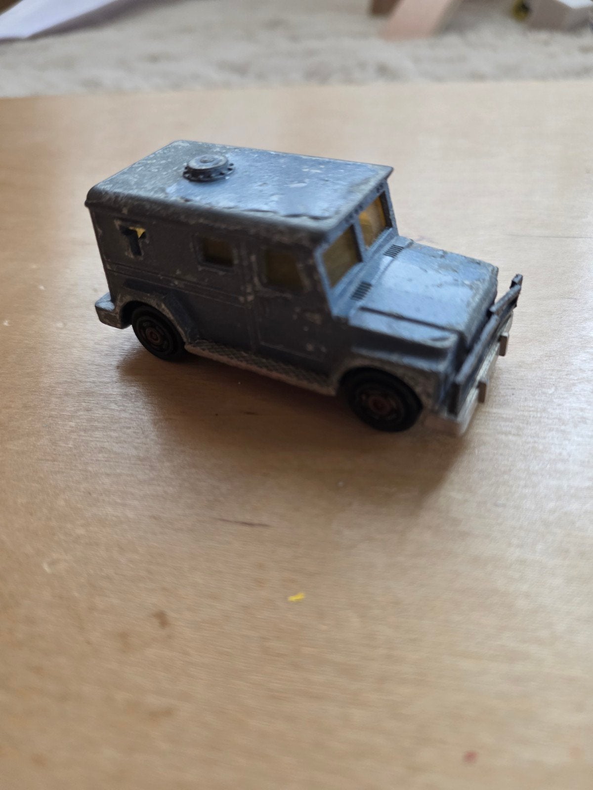 Majorette Bank Security Auto - Vintage Speelgoed, Ophalen of Verzenden, Gebruikt