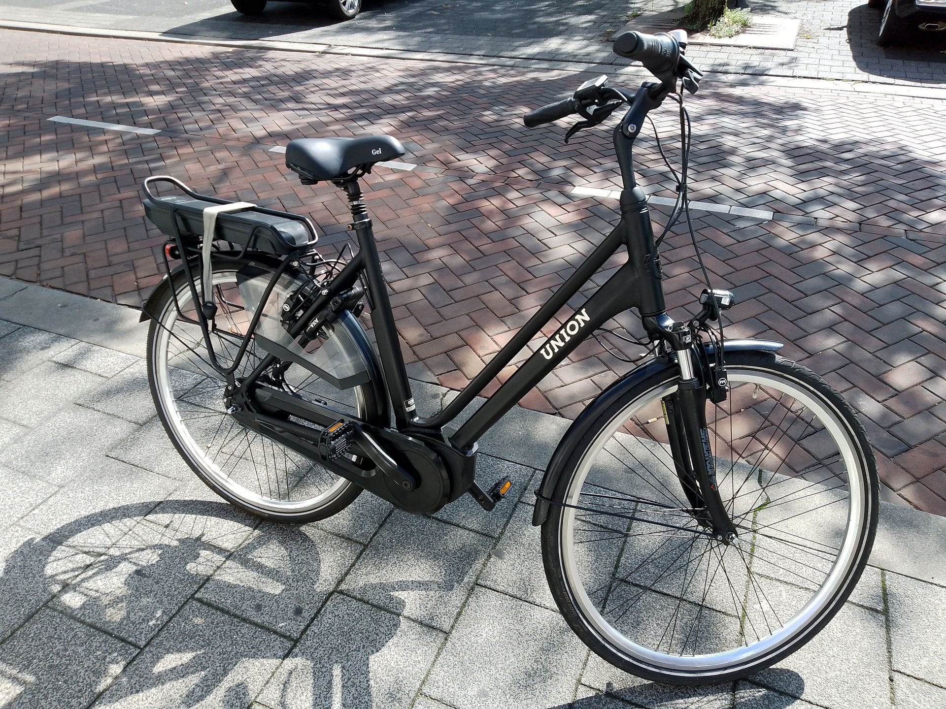 Union E-Fast d57 elektrische damesfiets Bosch middenmotor, Overige merken, Gebruikt, -, -