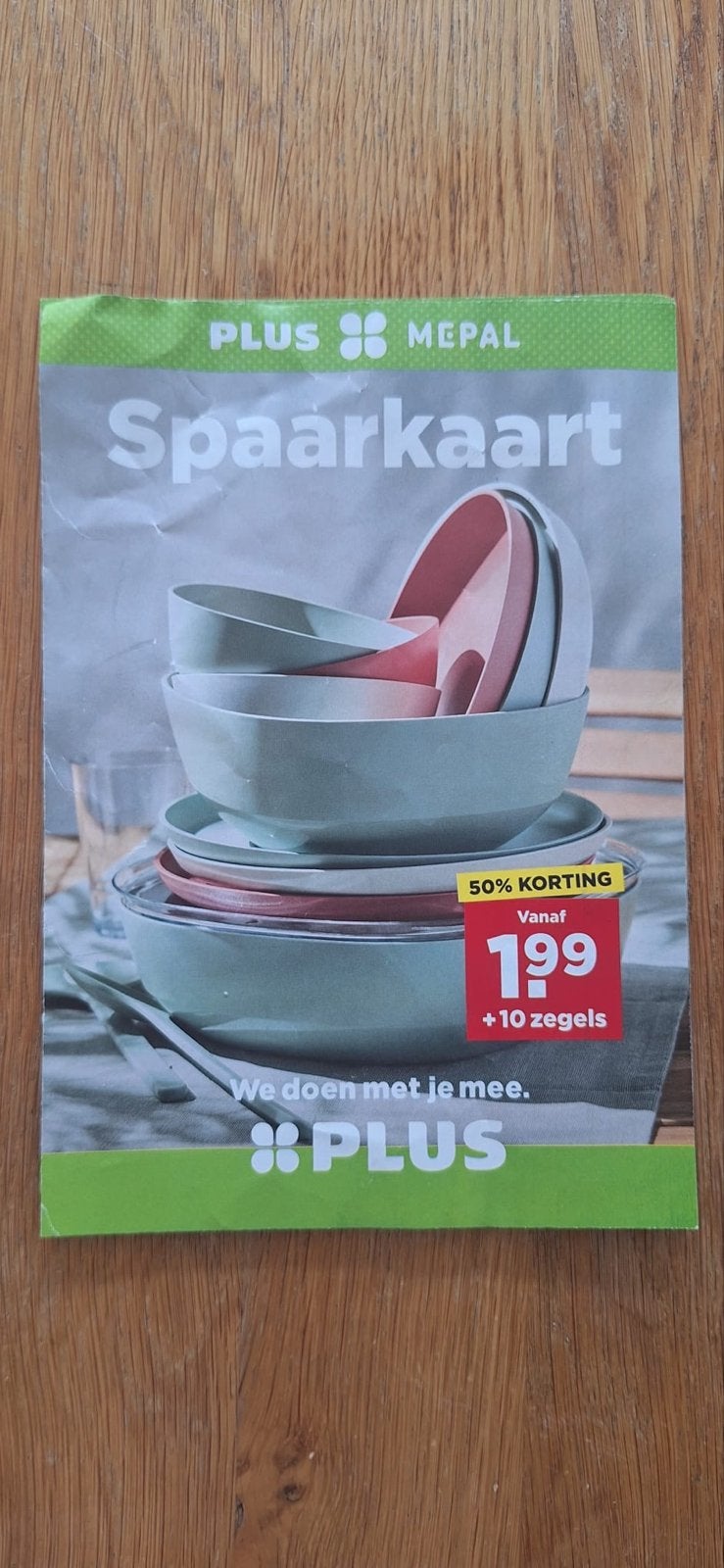 Plus Spaarzegels, Buitenservies - Ruilen, Verzamelen, Supermarktacties, Plus, Ophalen