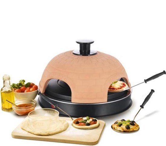 Emerio PO-115984 Pizzarette 6 persoons, Emerio, Minder dan 45 cm, Overige merken, Pizzaoven