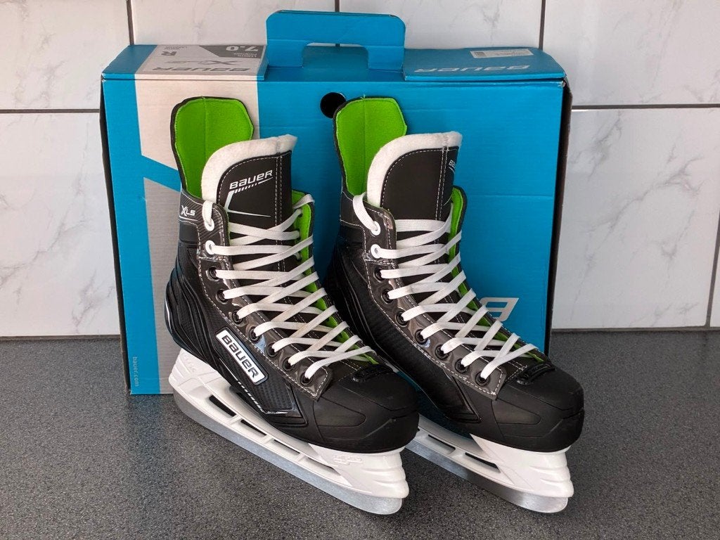 BAUER XLS Hockey Schaatsen Maat 7 (EU 42) ALS NIEUW, Bauer, Ophalen of Verzenden, Zo goed als nieuw, IJshockeyschaatsen