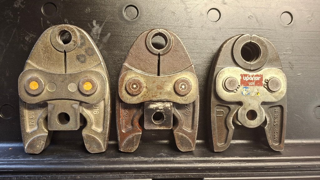 Viega perstang persapparaat met UPONOR persbekken, ,, Ophalen of Verzenden, Zo goed als nieuw, ,