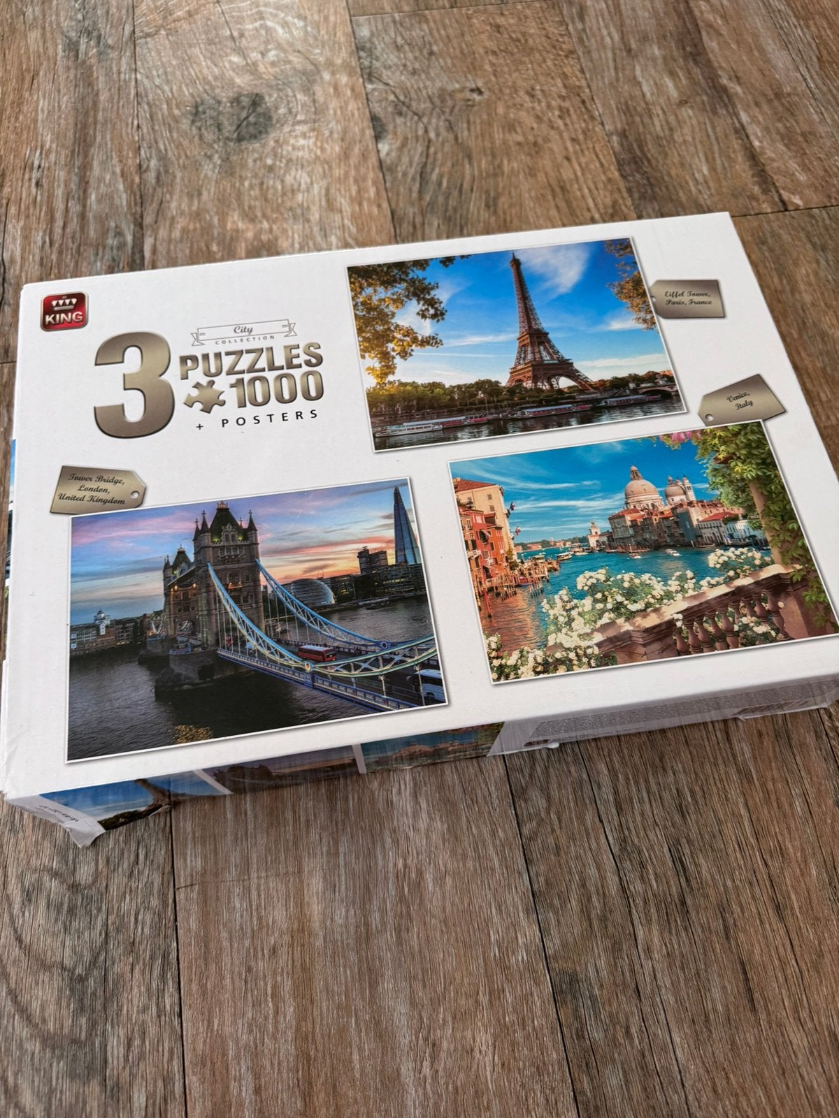 3 puzzels 1000 stukjes nieuw, Ophalen of Verzenden, 500 t/m 1500 stukjes, Zo goed als nieuw