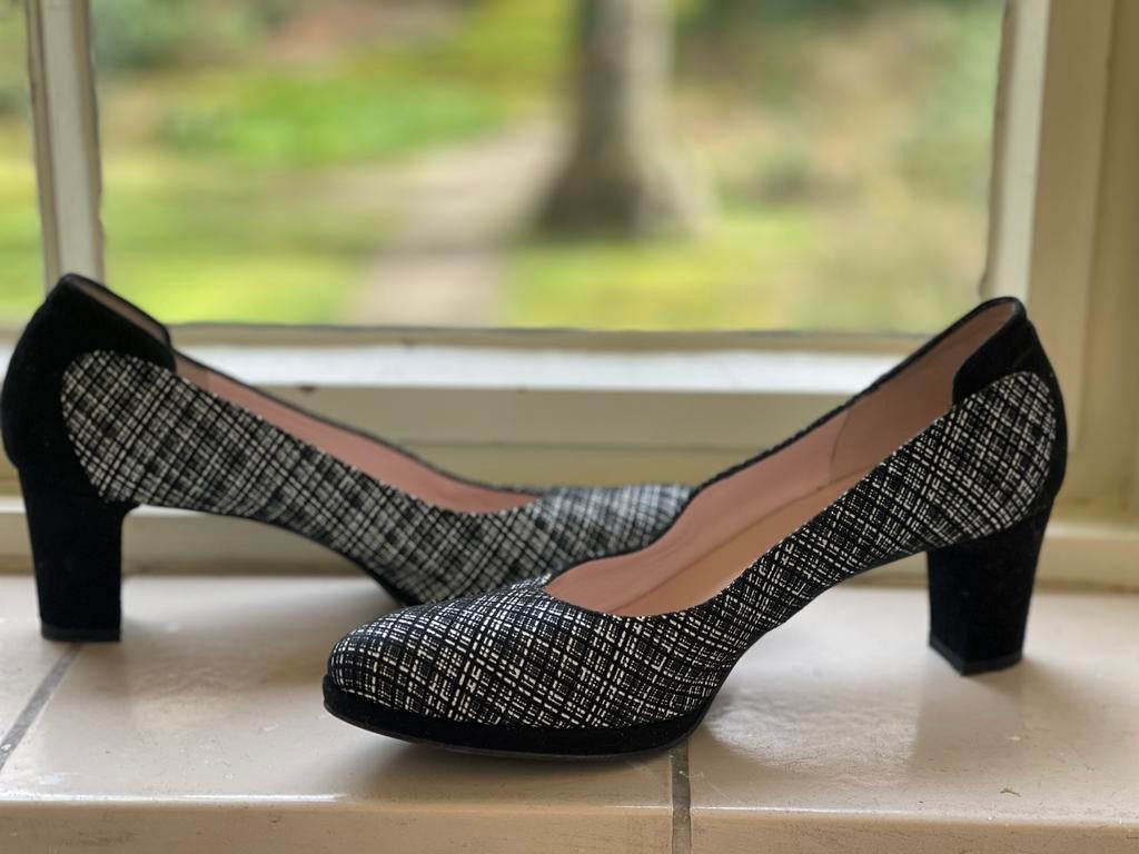 Super gave dure Lilian pumps hakje 4 cm mt 41, Verzenden, Zo goed als nieuw, Zwart, Pumps
